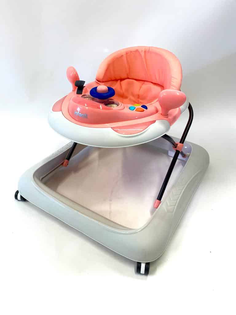 הליכון ישיבה ודחיפה כולל אורגן אורות דגם Icon Plus - INFANTI - Icon Plus טורקיז