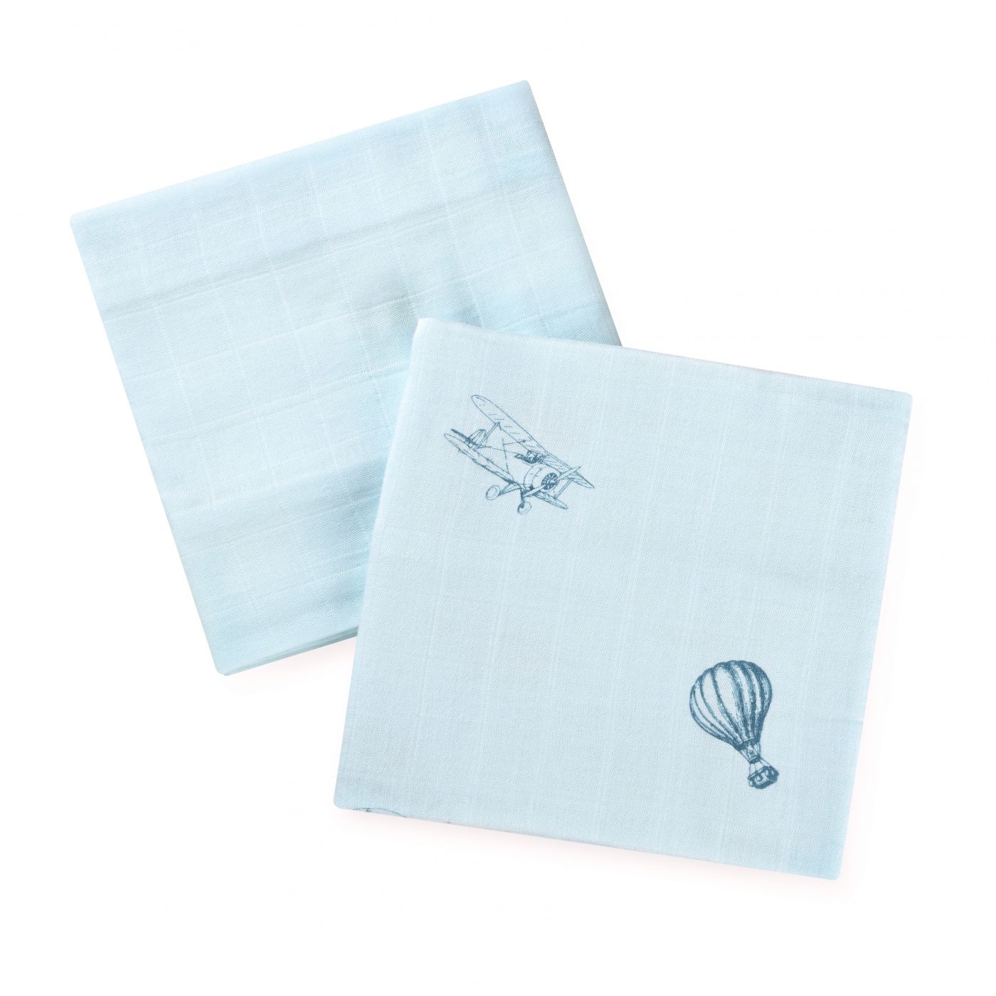 זוג חיתולי במבוק 60*60 ס"מ Hot air balloon