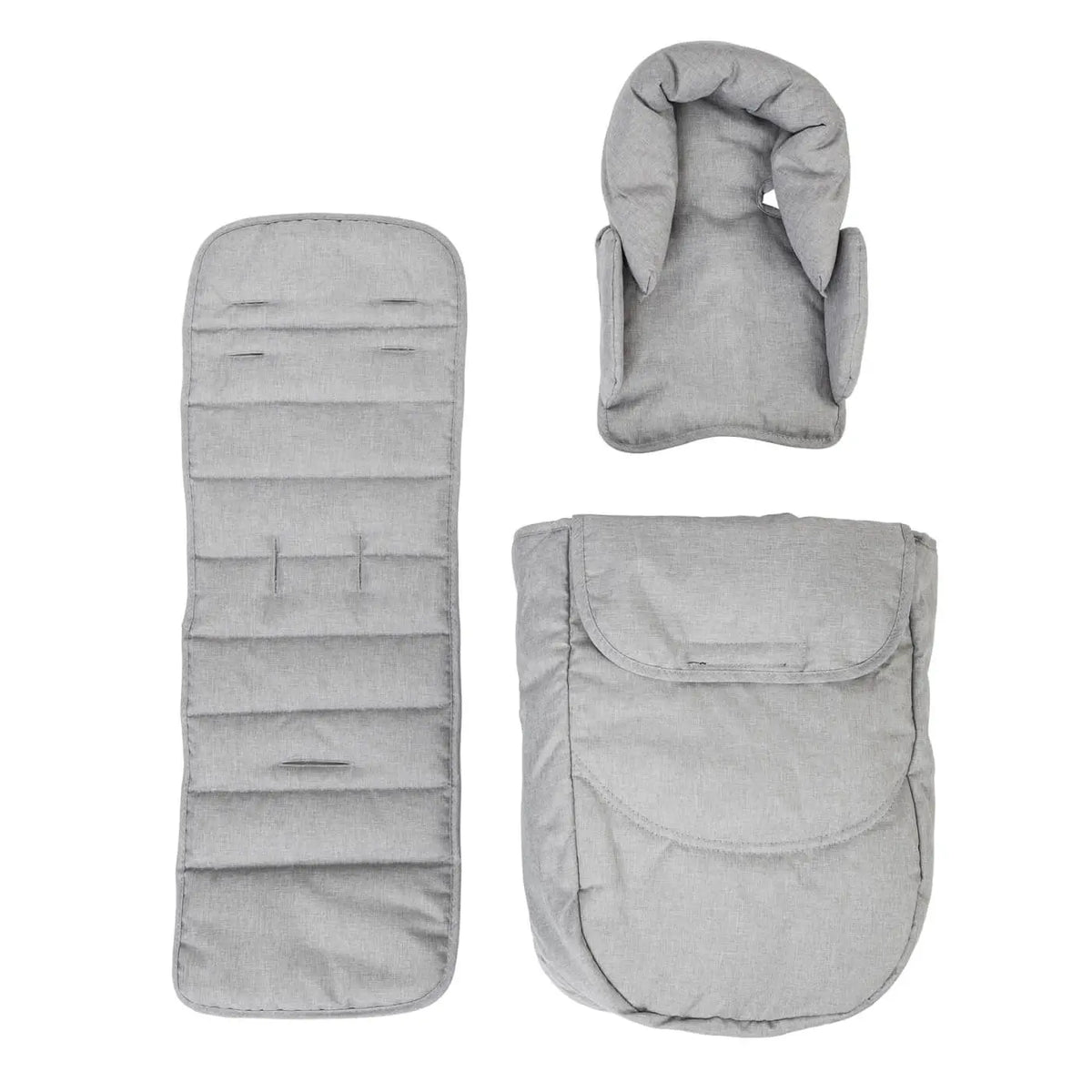 עגלת תאומים המתאימה מלידה Miniature - אפור Grey