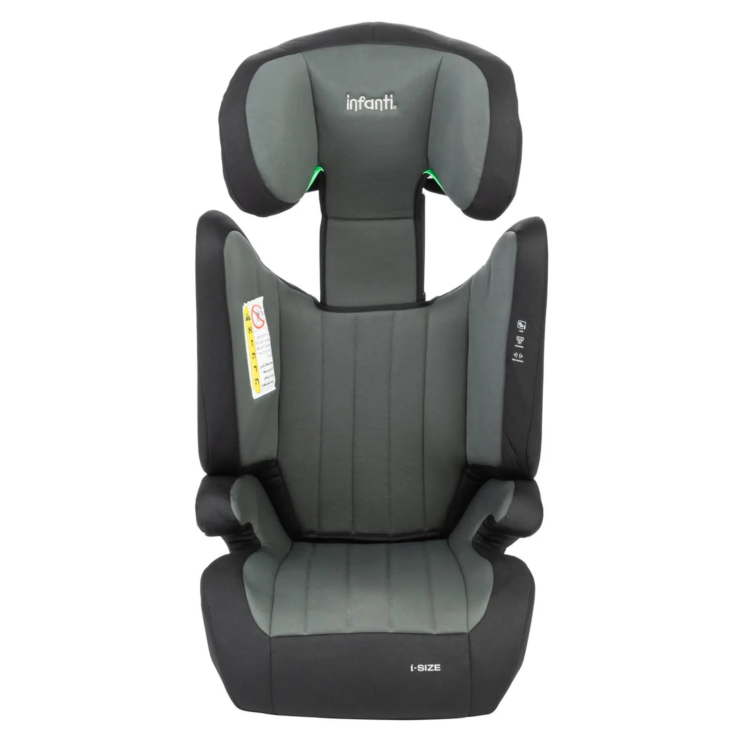 בוסטר גב הופך לבוסטר ללא גב Sport - אפור Grey