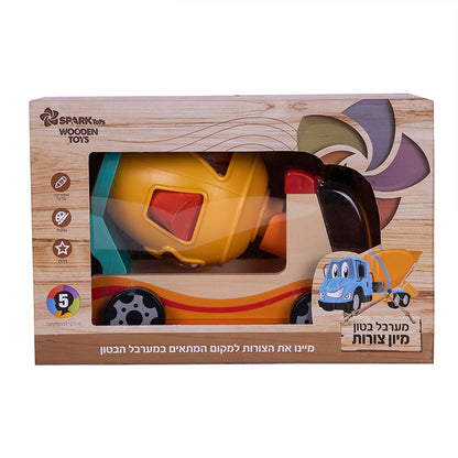 מערבל בטון - מיון צורות