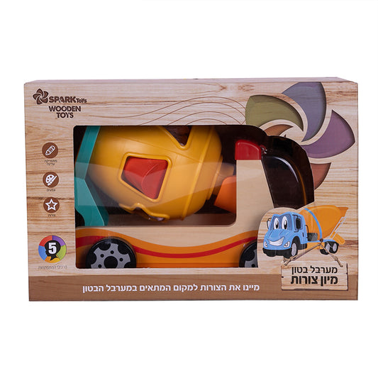 מערבל בטון - מיון צורות