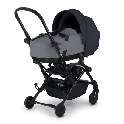 סל שכיבה לעגלה Connect 3 Bassinet - שחור/אפור