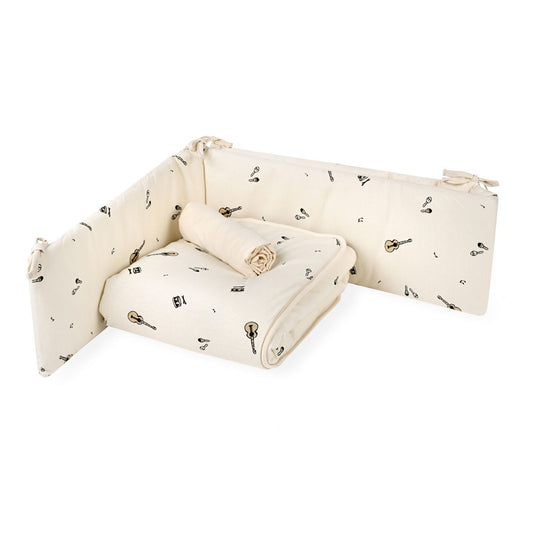 סט מצעים למיטת מטר מיוזיק