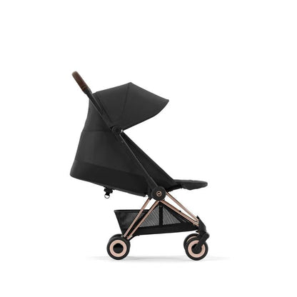 עגלת תינוק Coya רוזגולד sepia black CYBEX