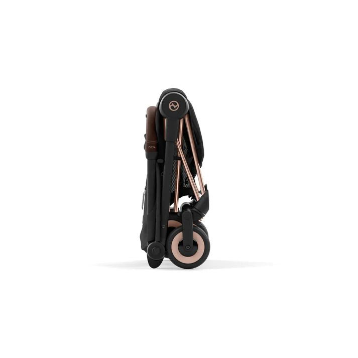 עגלת תינוק Coya רוזגולד sepia black CYBEX