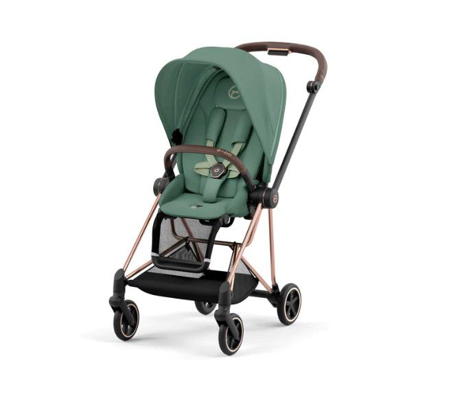 עגלת תינוק Mios 3 רוזגולד CYBEX פסטל לבן