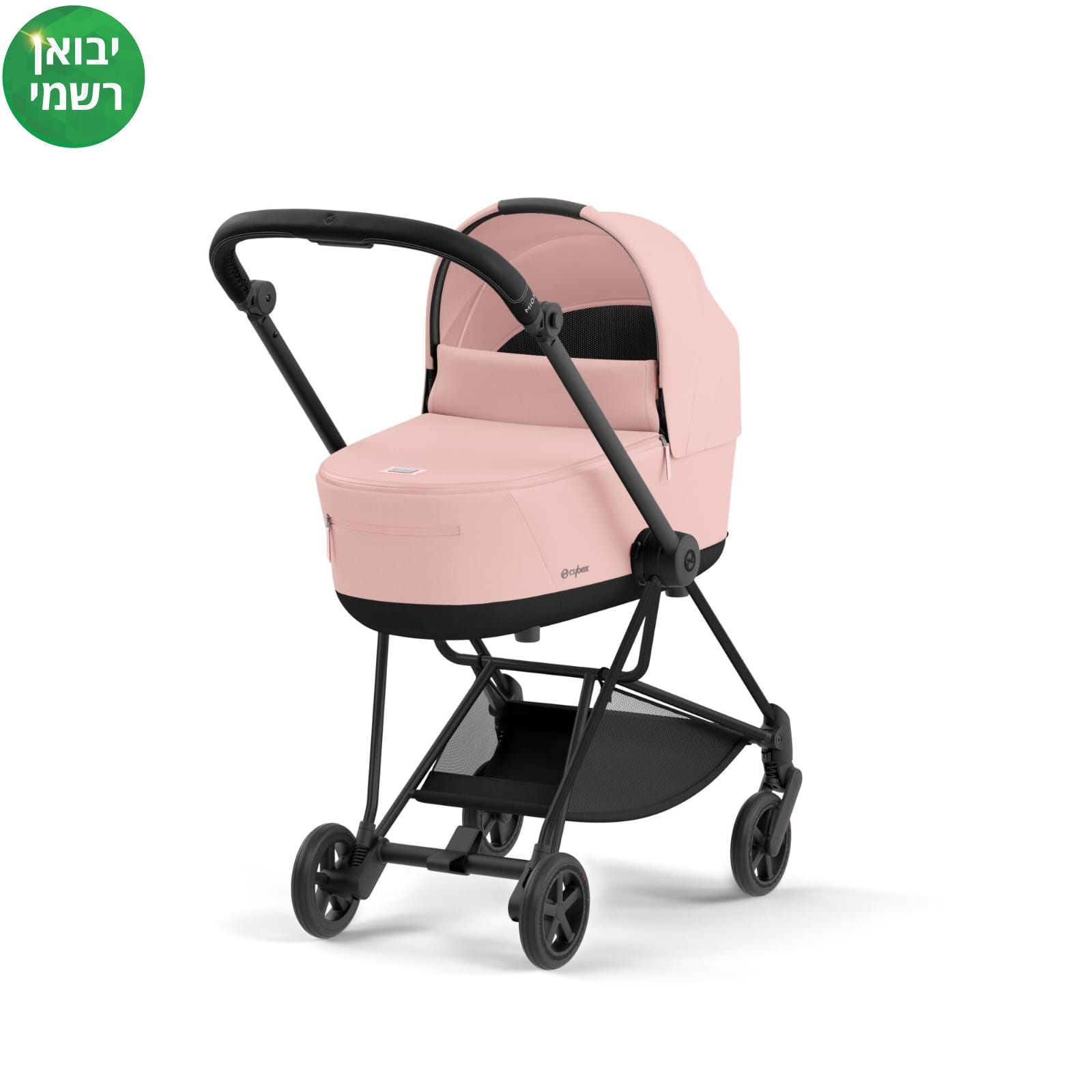 עגלת תינוק Mios 3 שחור מט עם צבעי פסטל - CYBEX  BEIGE