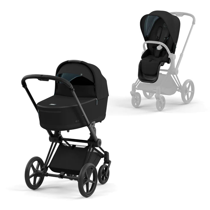עגלת תינוק Priam 4 שחור מט CYBEX