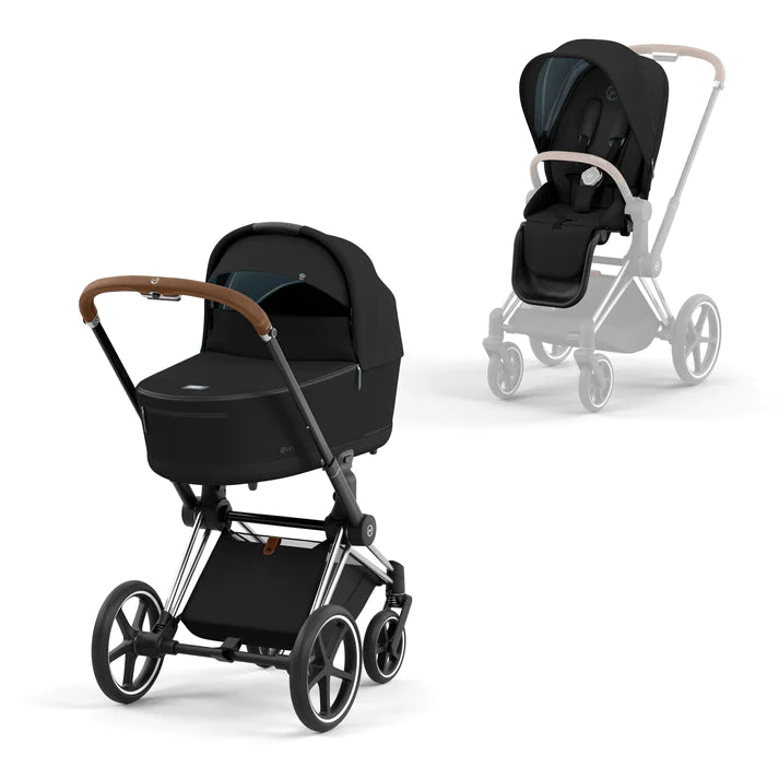 עגלת תינוק Priam 4 כרום חום CYBEX