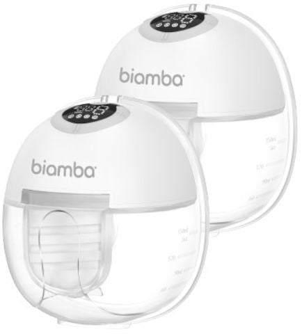 ביאמבה סופט משאבת חלב זוגית 2 יחידות Biamba soft double -