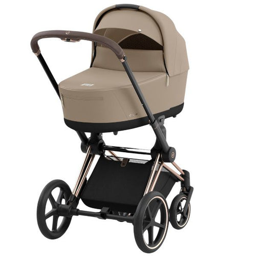 עגלת תינוק רוז גולד Priam 4 Cozi beige CYBEX