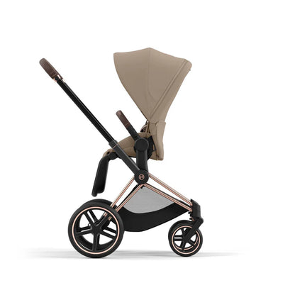 עגלת תינוק רוז גולד Priam 4 Cozi beige CYBEX