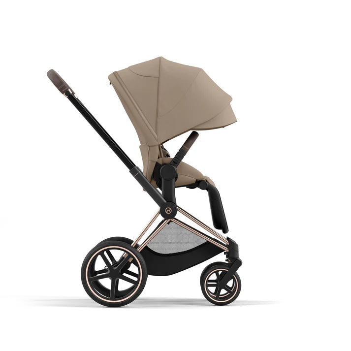 עגלת תינוק רוז גולד Priam 4 Cozi beige CYBEX