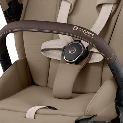 עגלת תינוק רוז גולד Priam 4 Cozi beige CYBEX