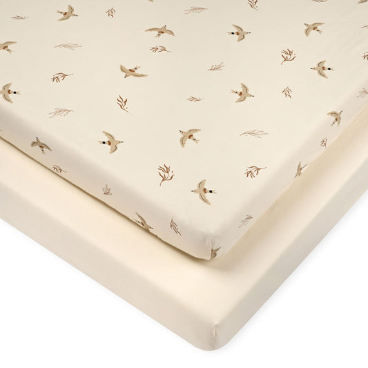 זוג סדינים למיטה ציפורים נודדות