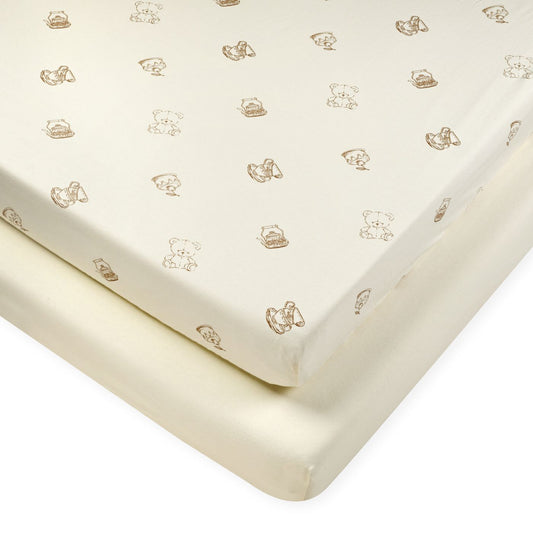 זוג סדינים למיטת תינוק Teddy