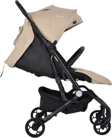 טיולון דגם סימבה 2 מבית Baby Boss - צבע שחור/ירוק/בז