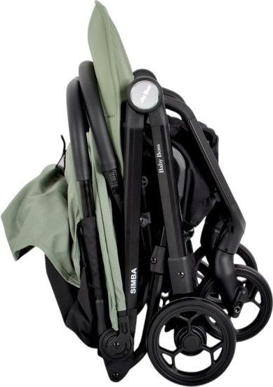 טיולון דגם סימבה 2 מבית Baby Boss - צבע שחור/ירוק/בז