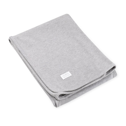 שמיכת קיץ סטריפ אפור 75/100 ס"מ