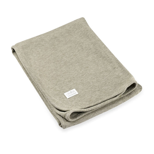 שמיכת קיץ סטריפ ירוק זית 75/100 ס"מ