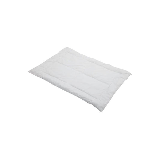 שמיכת פוך לתינוק חלק לבן