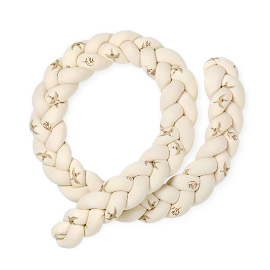 כרית נחשוש קלועה ציפורים נודדות מודפס