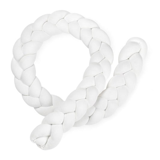 כרית נחשוש קלועה לעריסה לבן mountain