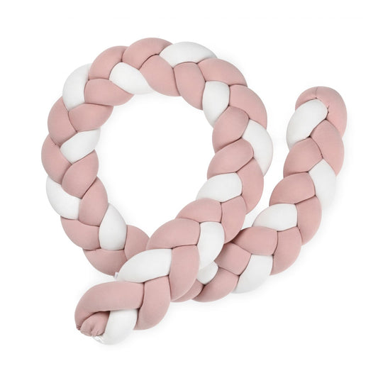 כרית נחשוש קלועה לעריסה ורוד mountain