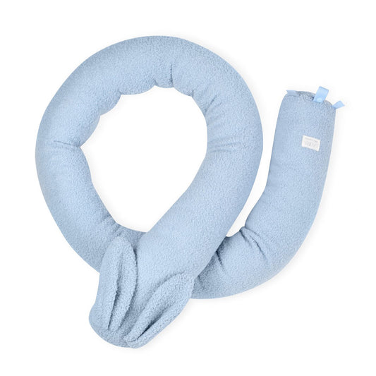 כרית נחשוש עם אוזניים טדי תכלת