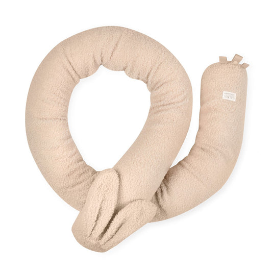 כרית נחשוש עם אוזניים טדי בז'