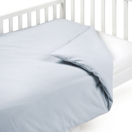 ציפה לשמיכה פלנל 100X150 ס"מ תכלת cozy