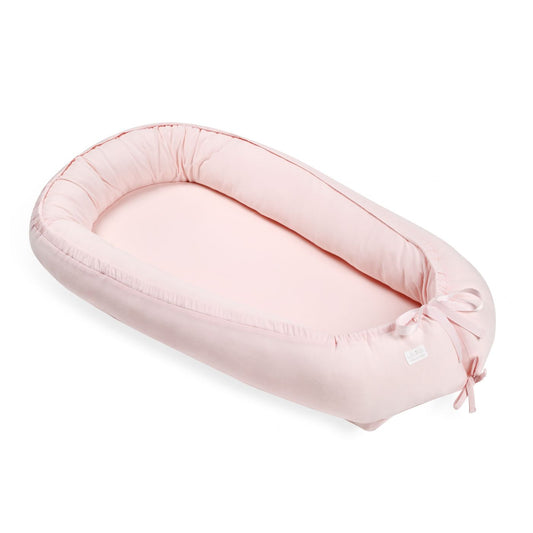 בייבי נסט חלק ג'רזי ורוד Cozy