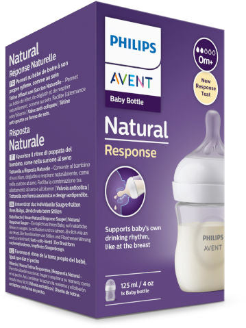 בקבוק נטורל ריספונס 125 מ"ל אוונט AVENT
