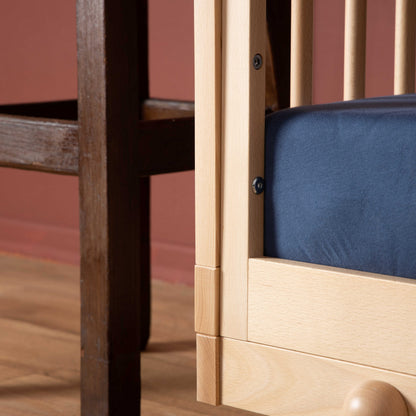 מיטת תינוק רוז טבעי – 4 ב1