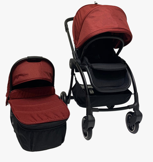 עגלת תינוק  צ'יטה בייבי בוס 2023 - צ'יטה אדום יין
