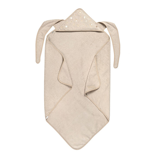 מגבת קשירה עם כובע טקסטורת נמר