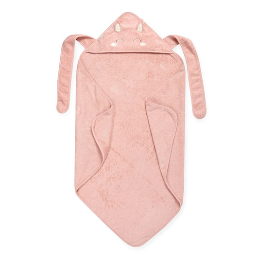 מגבת כובע עם קשירה pink unicorn