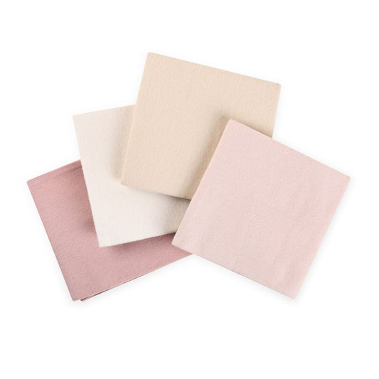 רביעיית חיתולי טריקו 70/70 ס"מ בנות