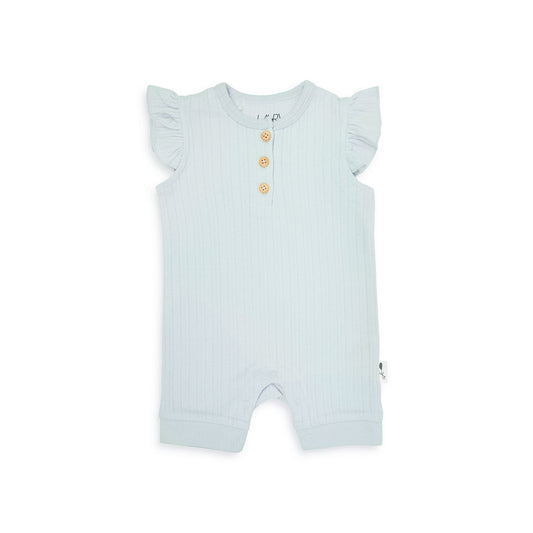 אוברול שרוול קצר מלמלה פוינטל תכלת