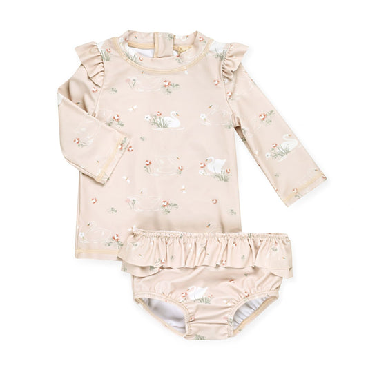 בגד ים 2 חלקים ברבור 12-18M