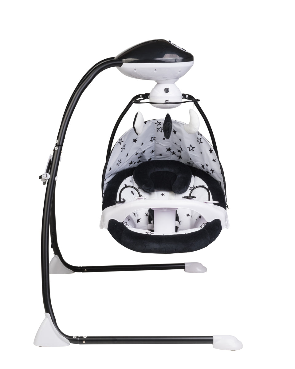 כדור סיליקון קלאסי לפעוט עם חרוזים Oball - אדום