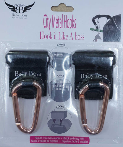 זוג שאקלים עם סקוטש לעגלה/טיולון BABY BOSS