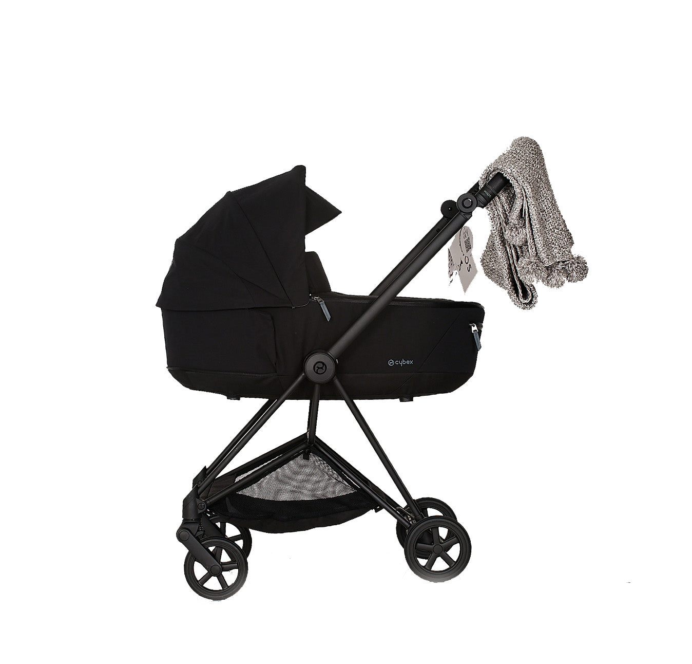 עגלת מיוס 3 Mios - שחור   ALL BLACK סייבקס