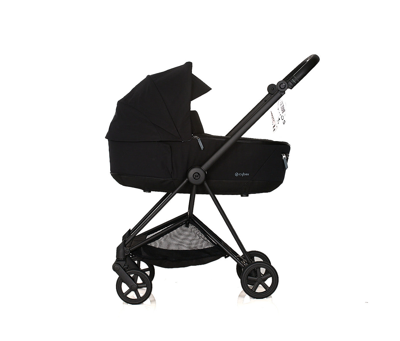 עגלת מיוס 3 Mios - שחור   ALL BLACK סייבקס