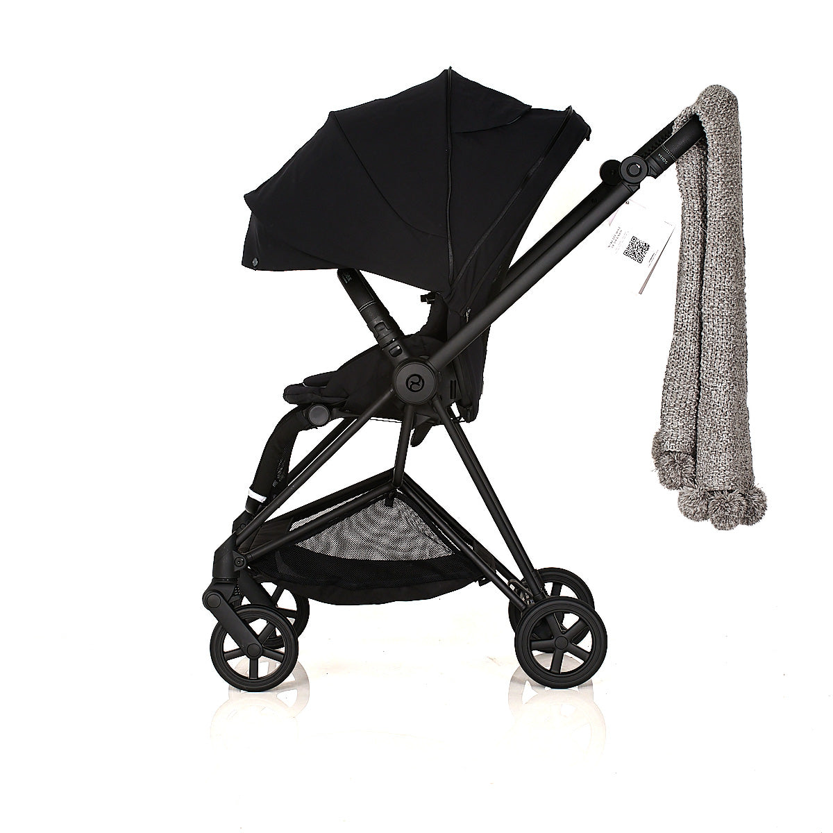 עגלת מיוס 3 Mios - שחור   ALL BLACK סייבקס