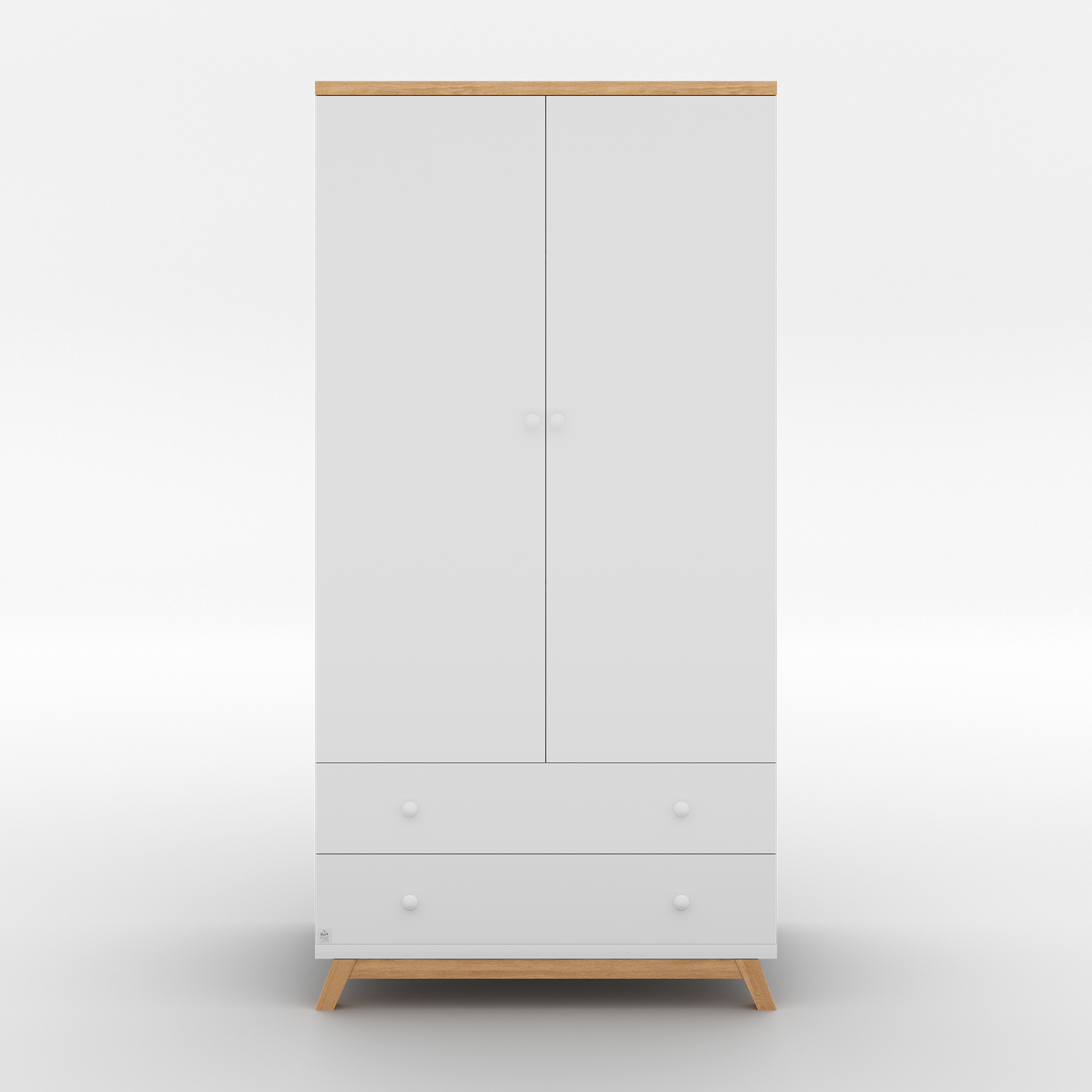 ארון דור לבן טבעי