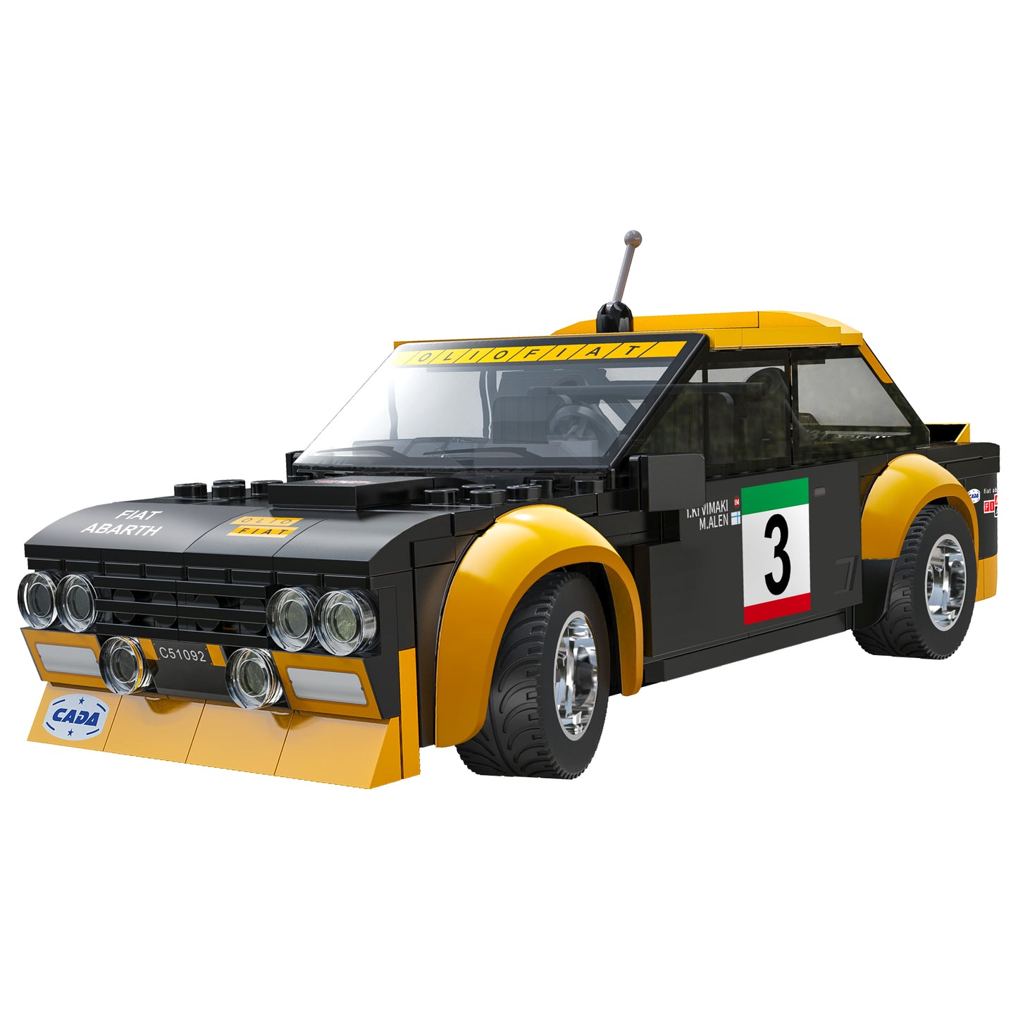 מכונית מרוץ קלאסית - CaDA Fiat Abarth 131