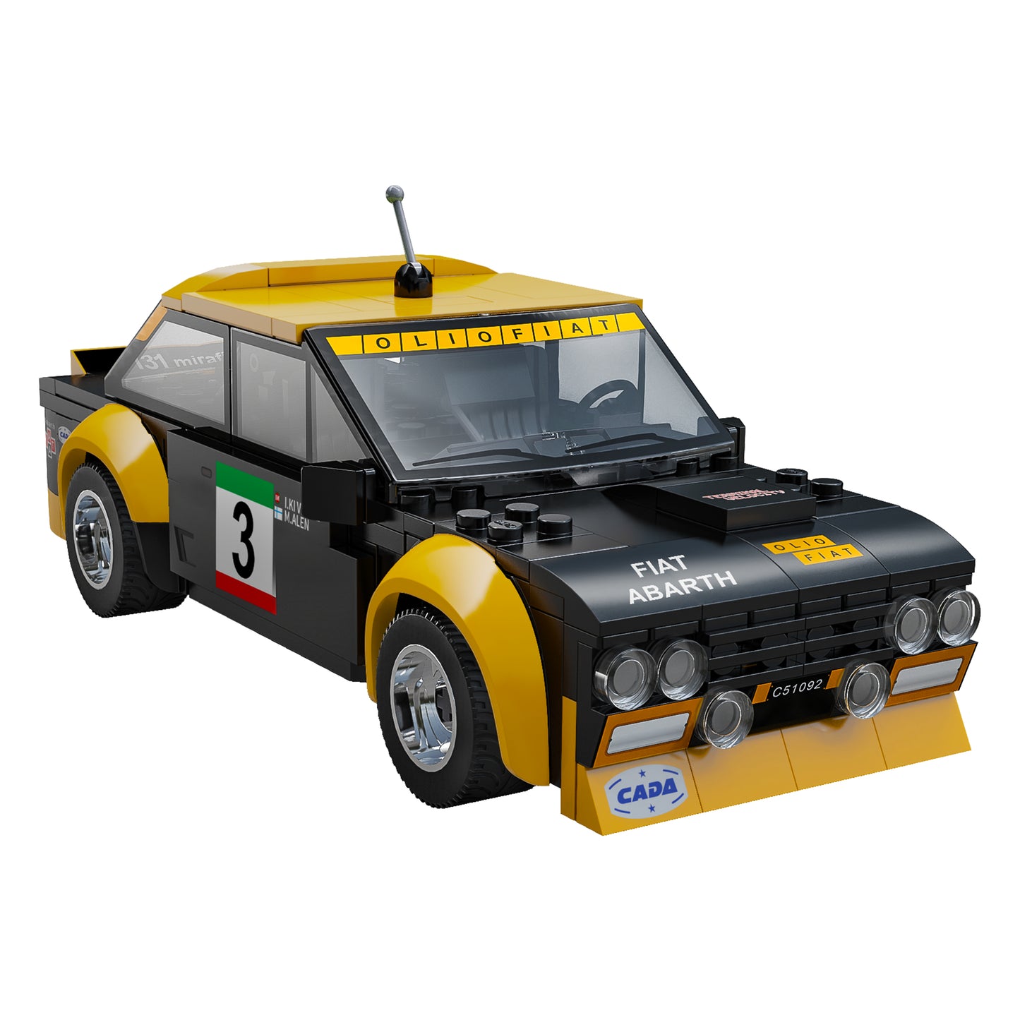 מכונית מרוץ קלאסית - CaDA Fiat Abarth 131