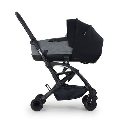 סל שכיבה לעגלה Connect 3 Bassinet - שחור/אפור